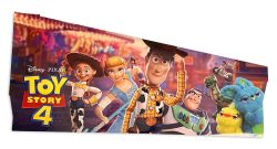 Toy Story 4 LE Cabinet Decal - Left Side